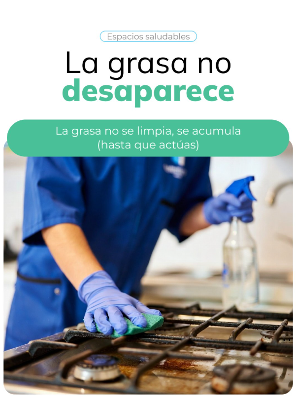 Desengrasamos cocina, saneamos baños, limpiamos azulejos y juntas, aspiramos zonas ocultas, repasamos interruptores, puertas y lámparas, y dejamos cristales sin velos.